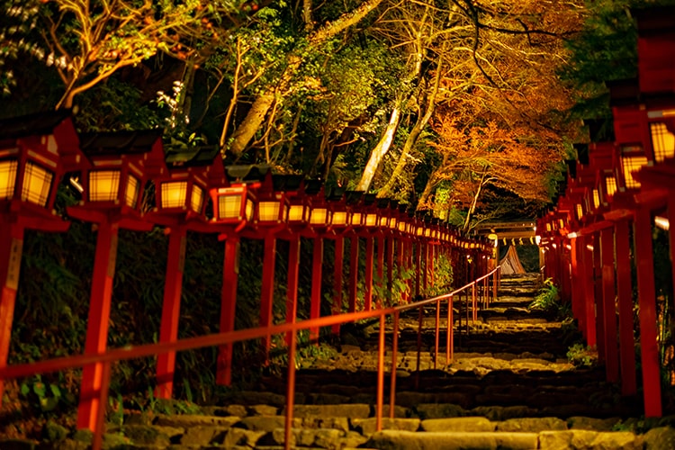 木津川神社_木津川もみじ灯篭