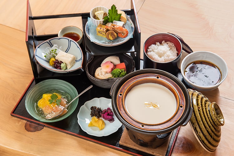 River Terrace喫茶_手づくり豆腐膳