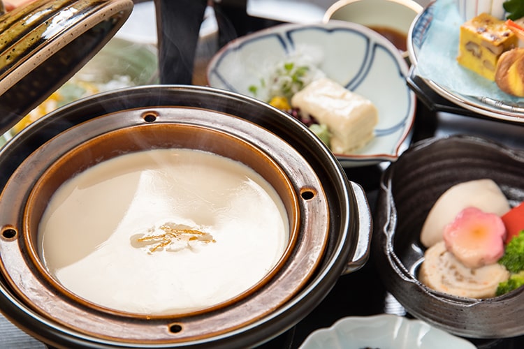 River Terrace喫茶_手づくり豆腐膳